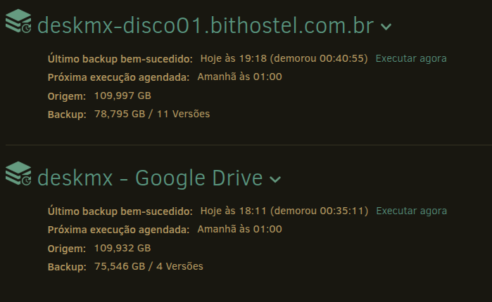 Duplicati and Google Drive